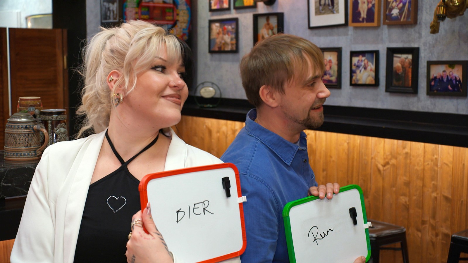 Franzi und Schmidti bei "Berlin - Tag & Nacht"
