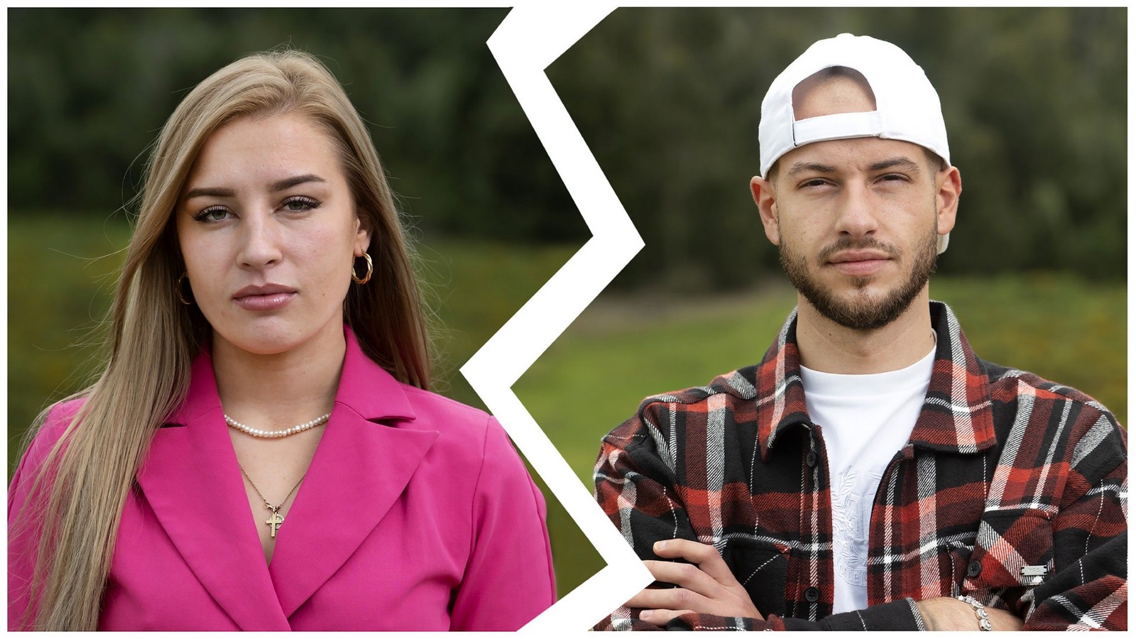 Prominent getrennt 2023: Das sind die Kandidaten! 76 Michelle Kaminsky und Marc-Robin Wenz bei "Prominent getrennt"