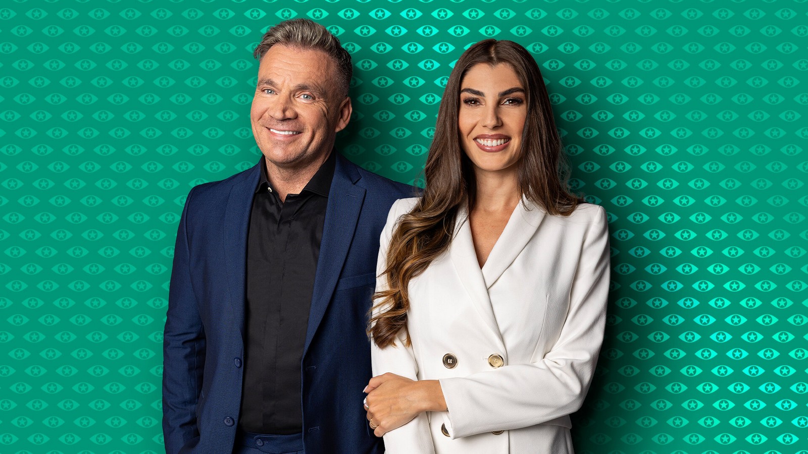 Peter Klein und Yeliz Koc bei "Promi Big Brother" 2023