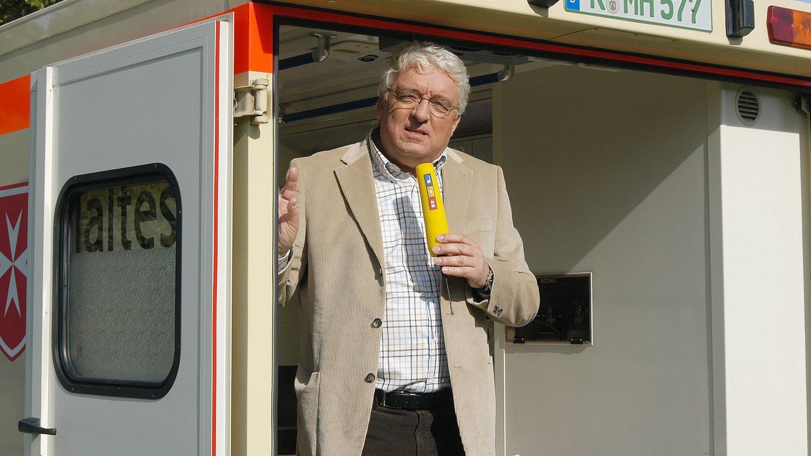 Hans Meiser in "Notruf"
