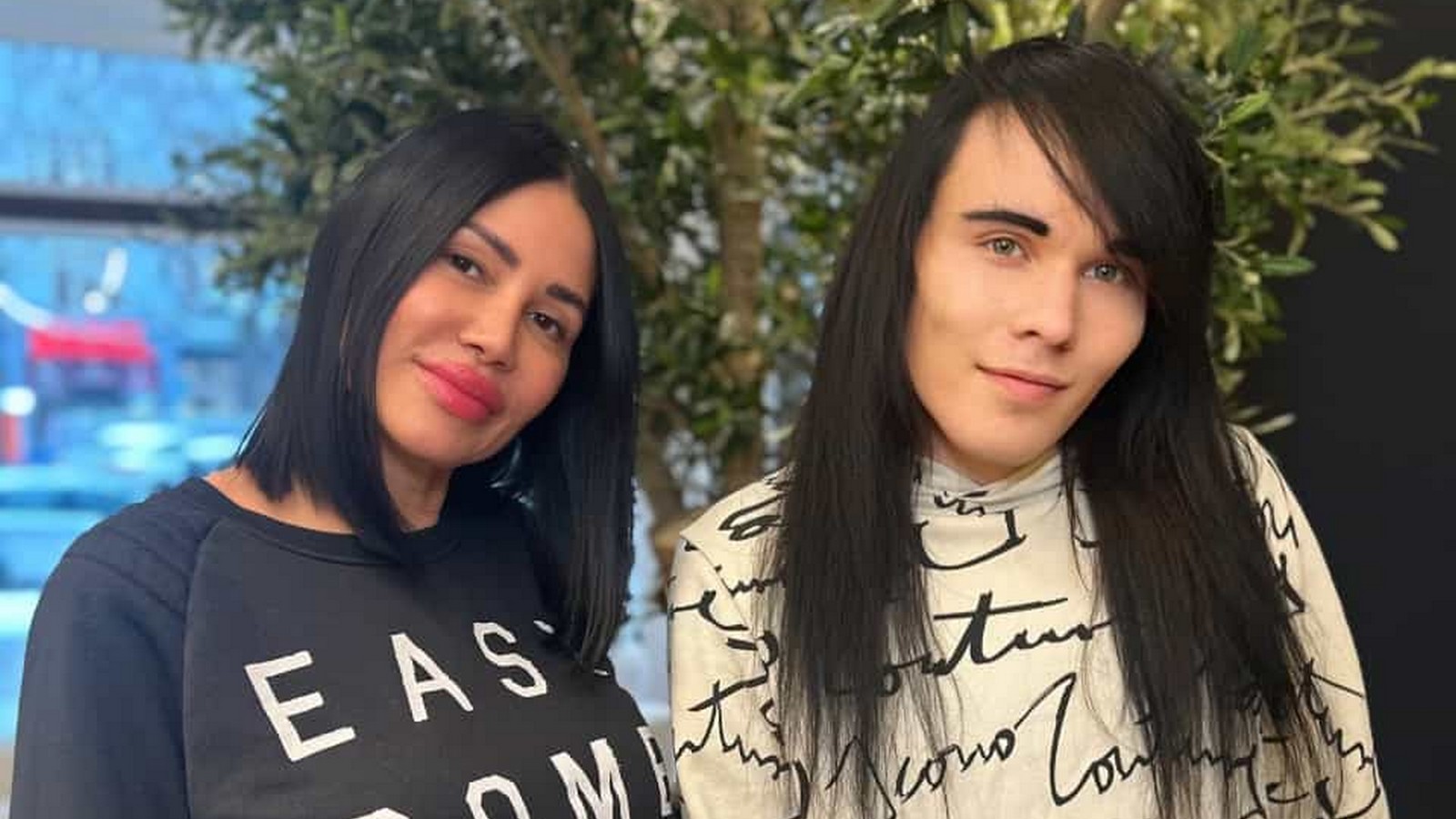 Djamila Rowe und Oliver Stangl