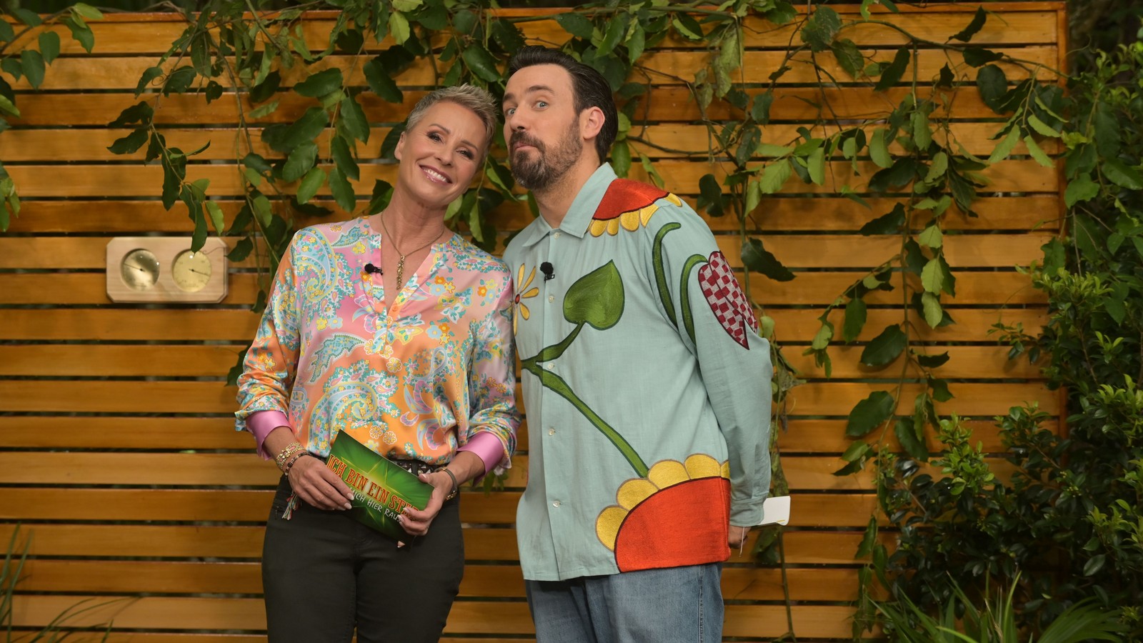 Sonja Zietlow und Jan Köppen im Dschungelcamp 2024