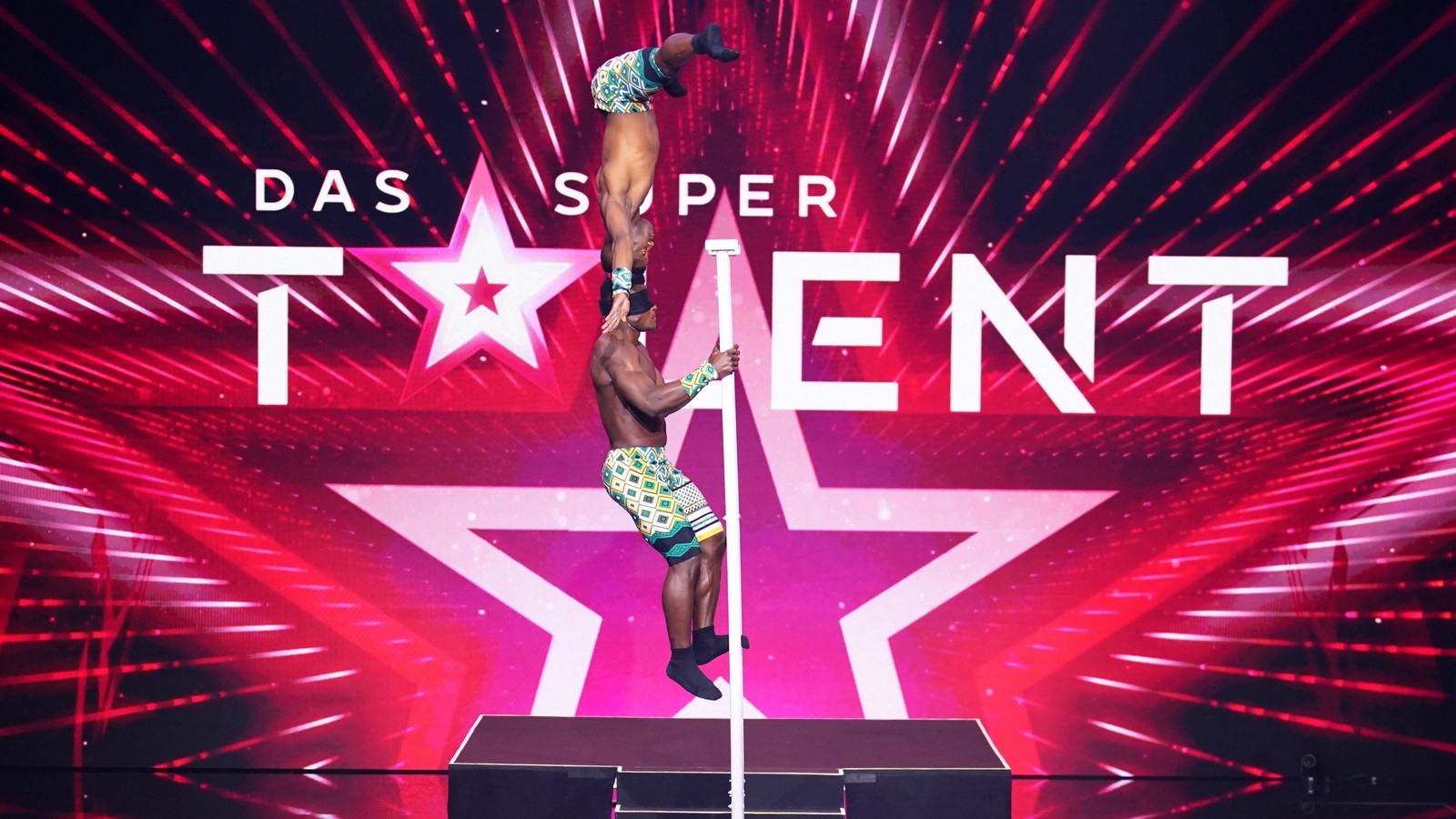 Fadhili Ramadhani und Ibrahim Jobu Mwiamese beim "Supertalent" 2024