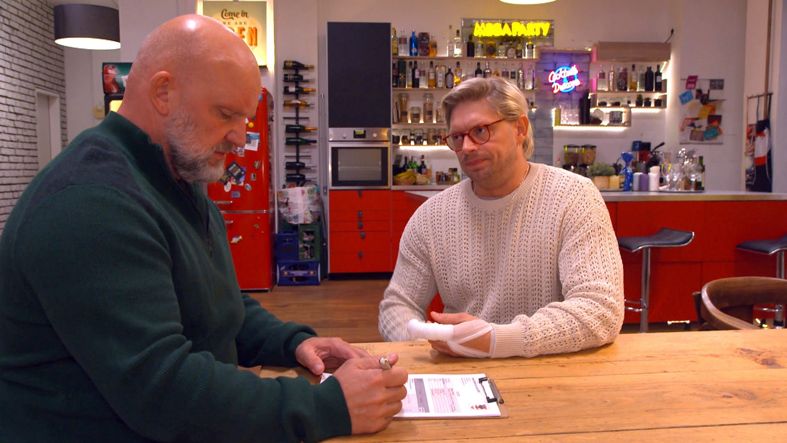 Joe und Bruno bei "Berlin - Tag & Nacht"