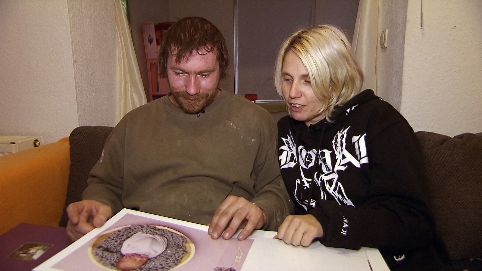 Marcel und Heidi bei "Hartz Rot Gold"