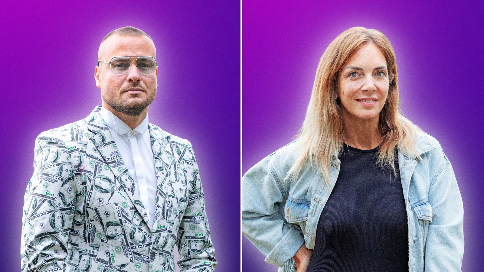 Eric Sindermann und Daniela Büchner in "The 50"