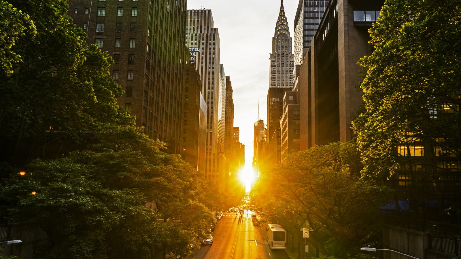 New York: Das steckt hinter dem beliebten Phänomen "Manhattanhenge" 43 Manhattan in New York