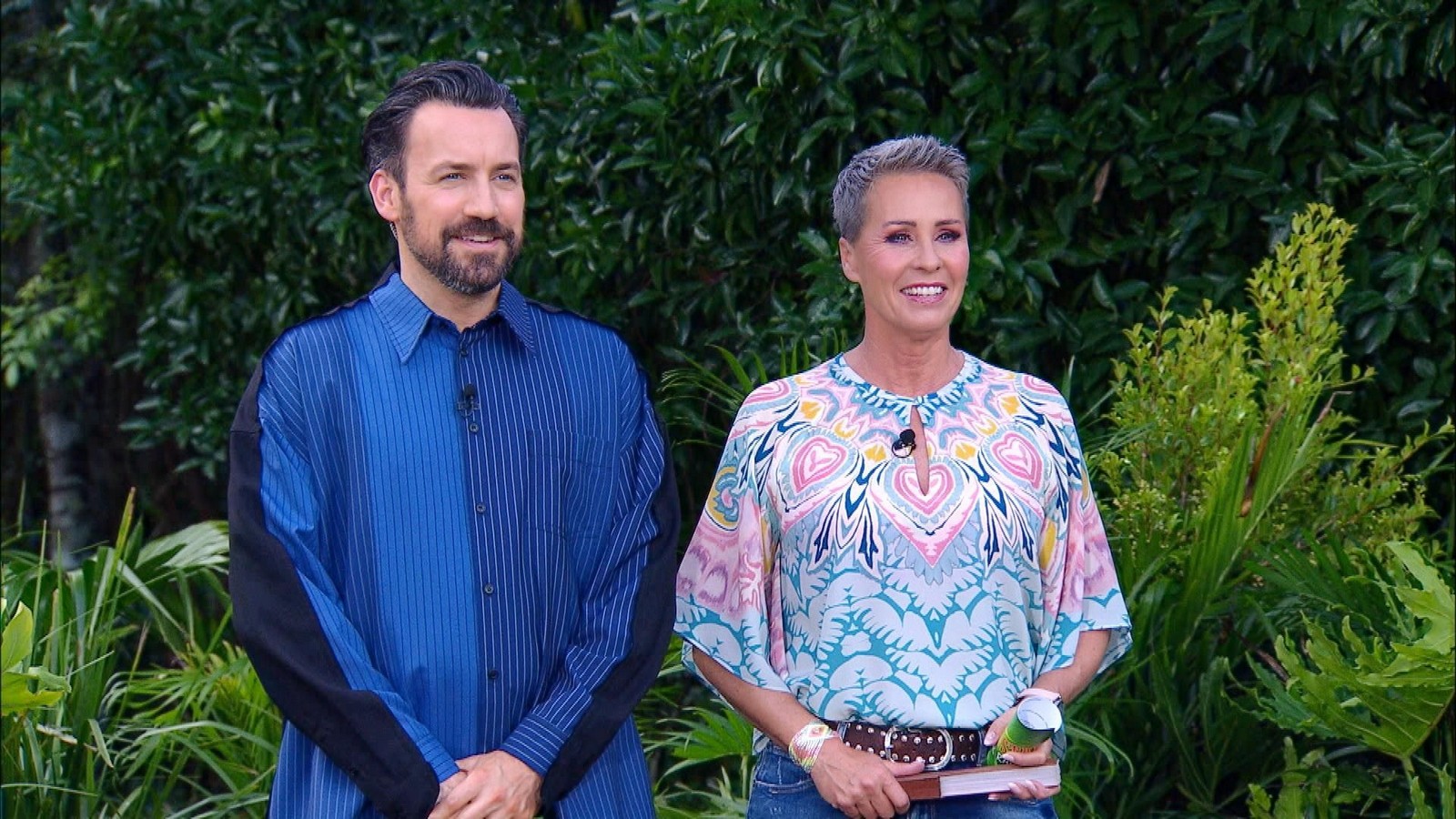 Jan Köppen und Sonja Zietlow im Dschungelcamp 2025