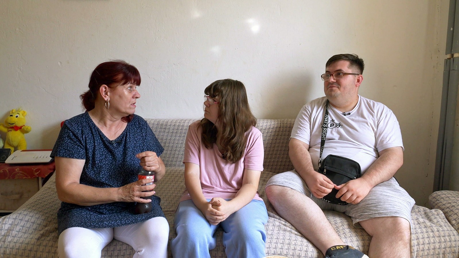 Petra, Selina und Pascal aus "Hartz und herzlich"