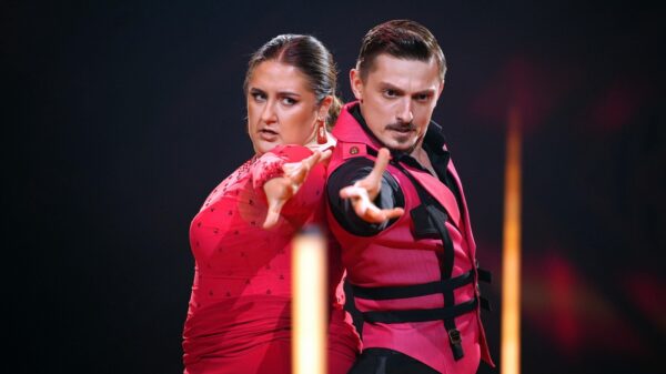 selfiesandra und Zsolt Sándor Cseke bei "Let's Dance"