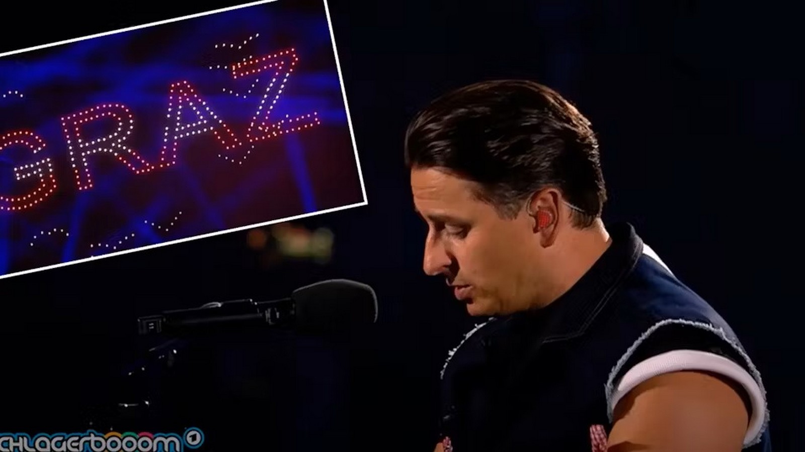 Emotionale Szenen: Andreas Gabalier singt bei "Schlagerbooom" für die Opfer von Graz 61 Andreas Gabalier