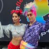 Julian F.M. Stoeckel und Micaela Schäfer beim CSD 2025