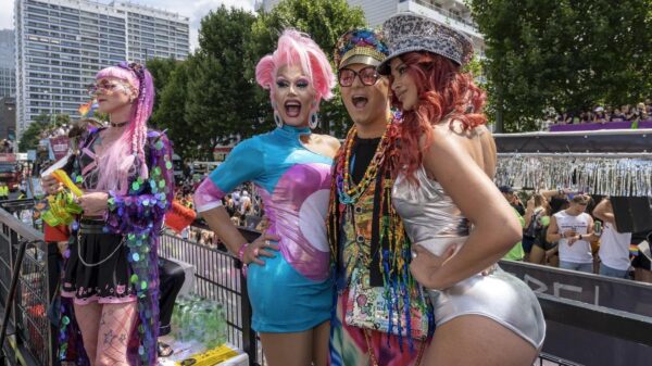 Julian Stoeckel beim CSD