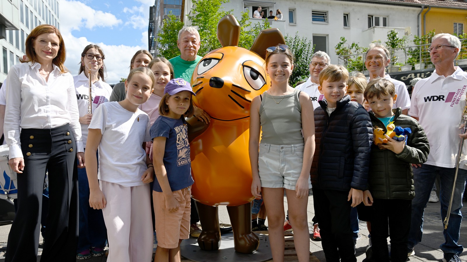 Nach Brandanschlag: Maus wieder zurück beim WDR 61 Maus wieder zurück beim WDR