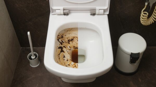 Toilette verstopft