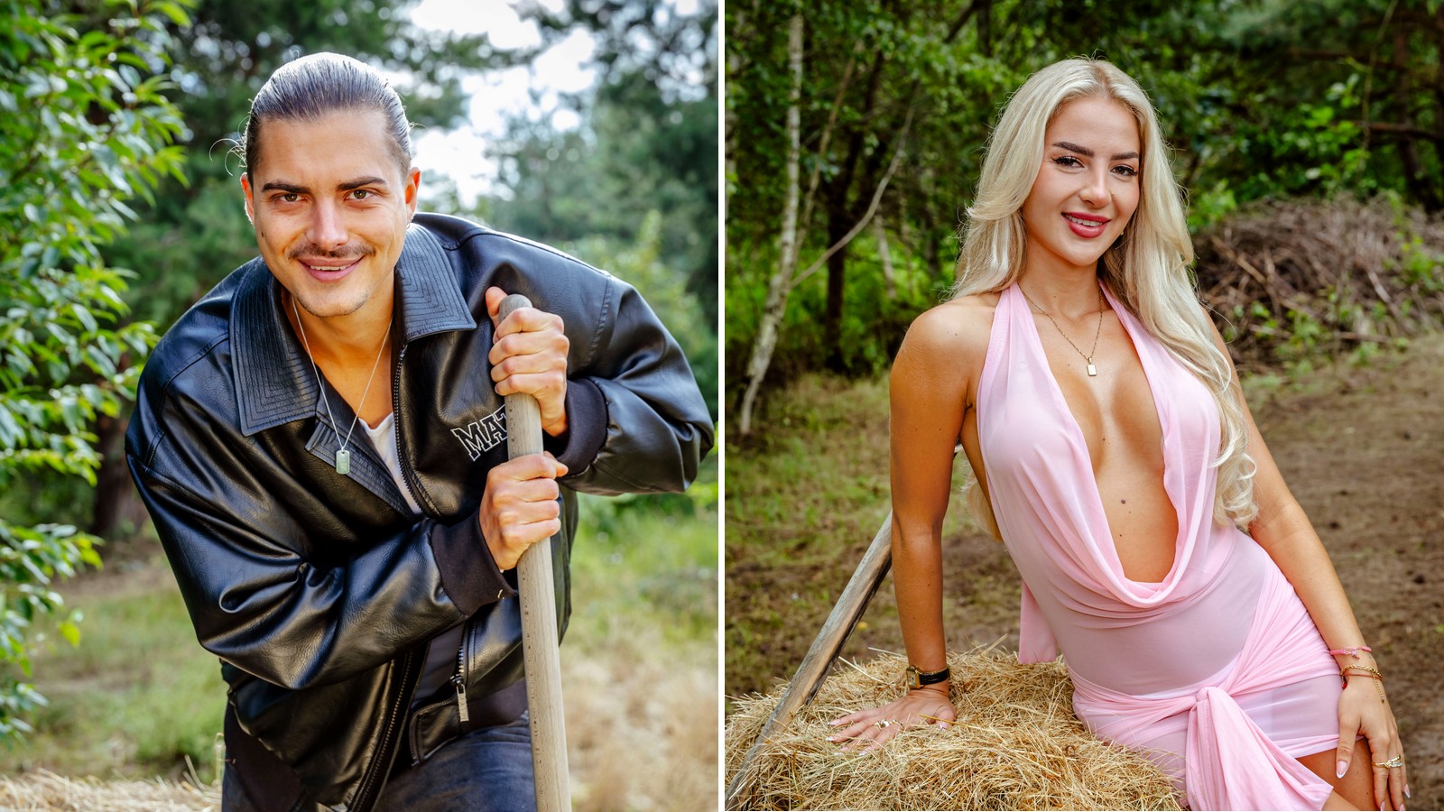 Kondom geplatzt! Realitystars bitten im TV um Pille danach 61 Tim Kühnel und Emma Fernlund in "Der Promihof"