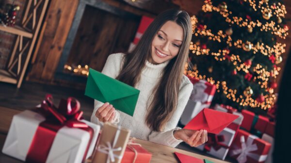 Weihnachtspost verschicken