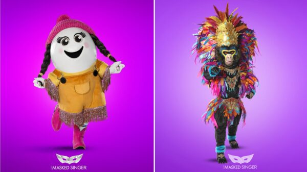 Eggi und King bei "The Masked Singer" 2025